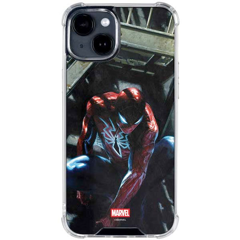 Marvel Spiderman New Suit Spiderman iPhone 14 Clear Case